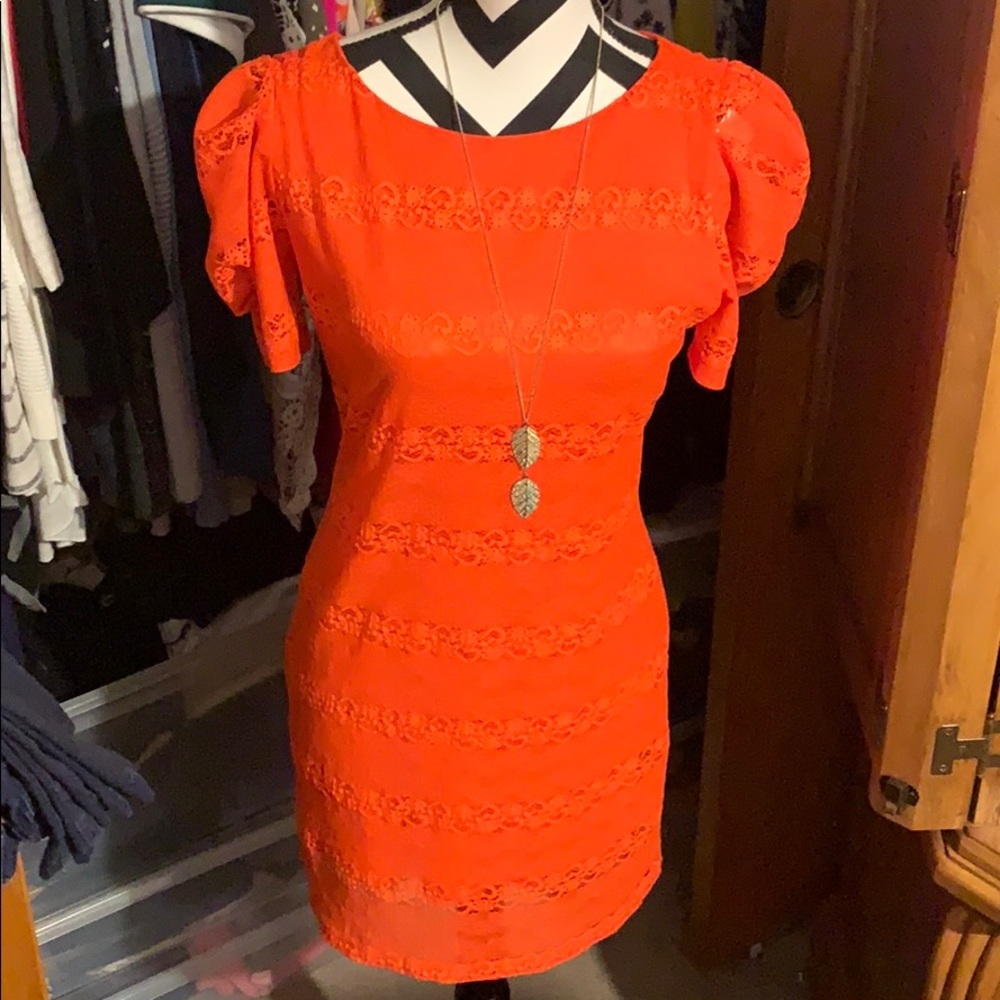 Lace sequence dress in great condition